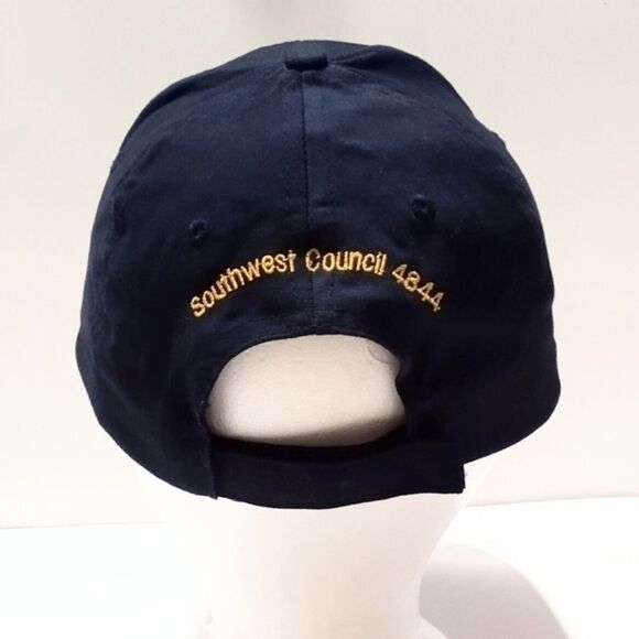 Knights of Columbus Navy Blue Embroidered Baseball Cap Council 4844 - Picture 3 of 4